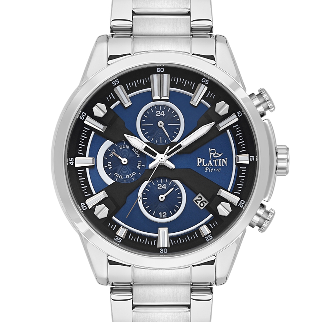 PLATİN PİERRE ERKEK KOL SAATİ