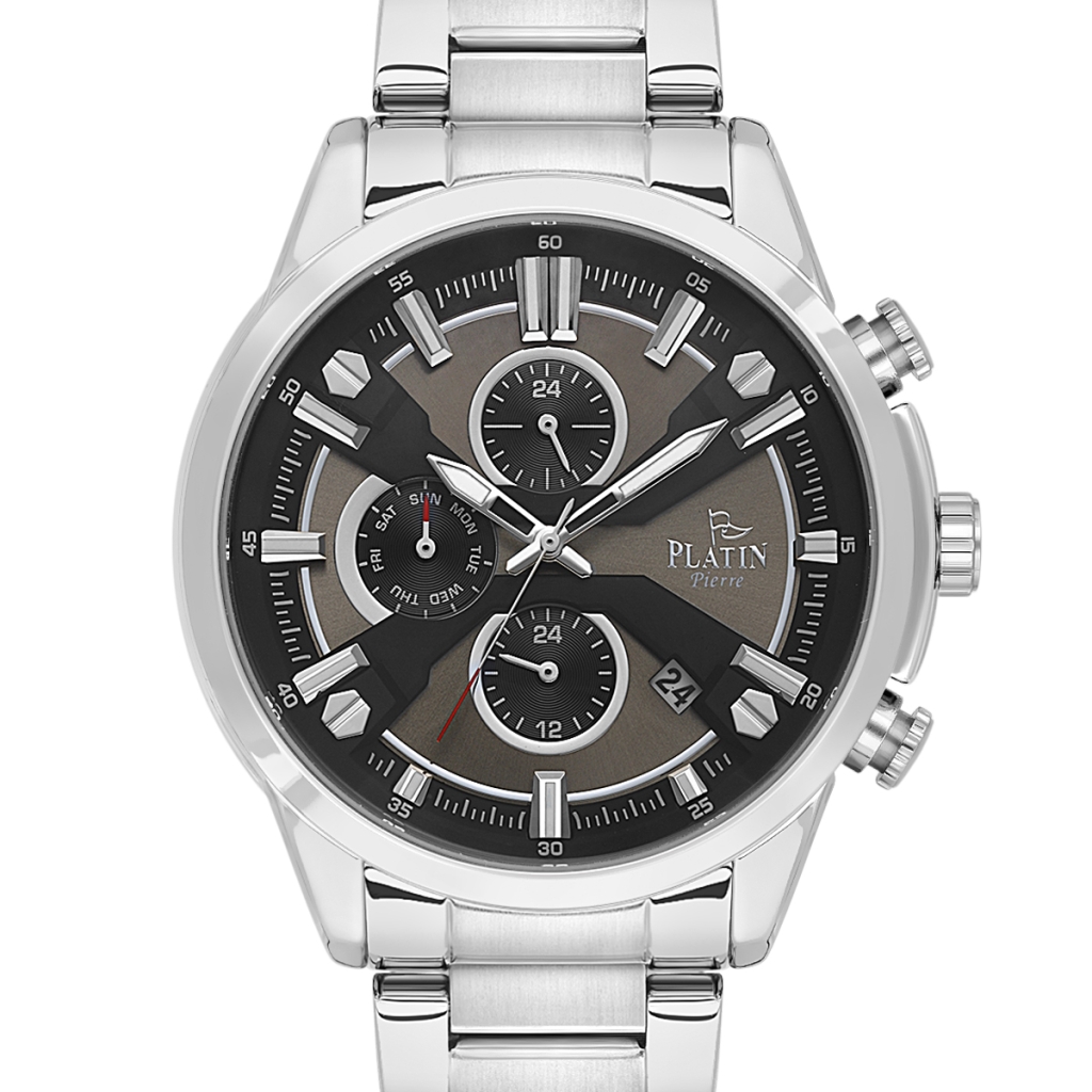 PLATİN PİERRE ERKEK KOL SAATİ