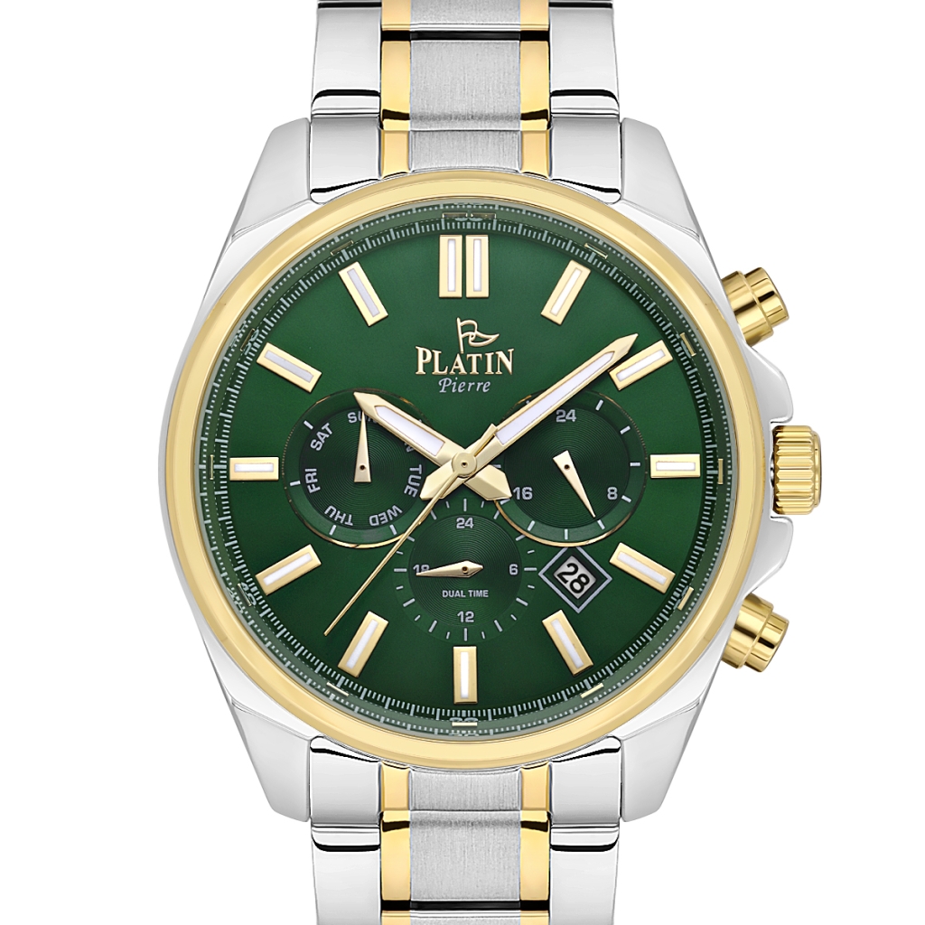 PLATİN PİERRE ERKEK KOL SAATİ