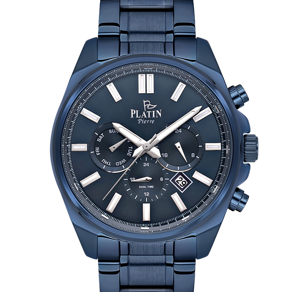 PLATİN PİERRE ERKEK KOL SAATİ