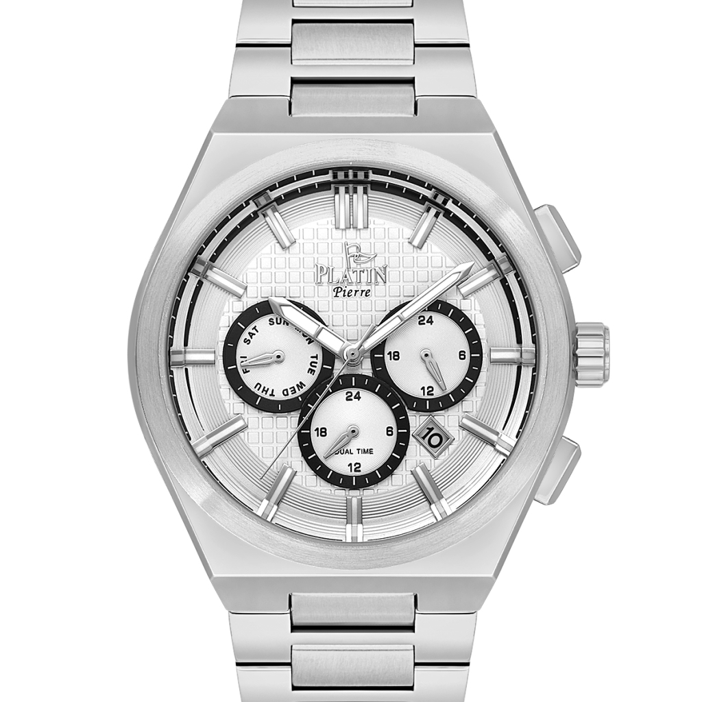 PLATİN PİERRE ERKEK KOL SAATİ