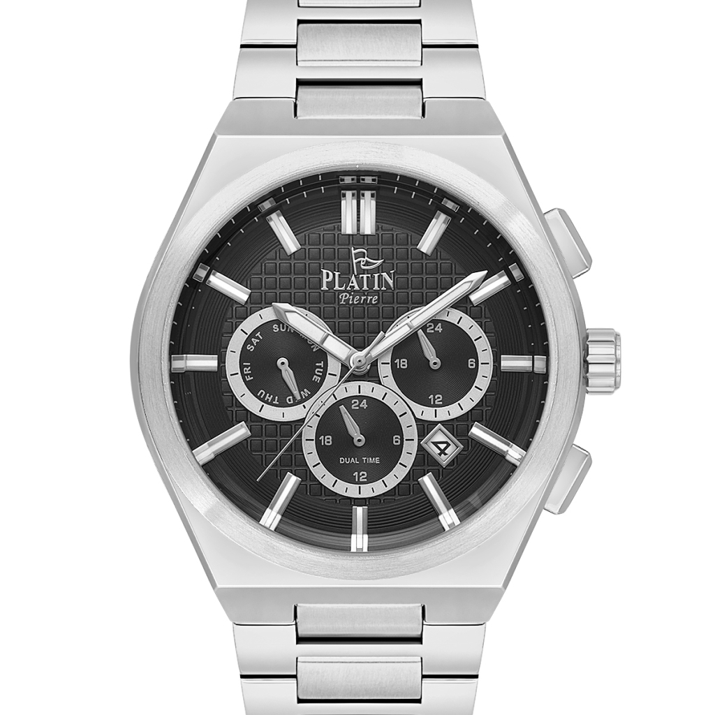PLATİN PİERRE ERKEK KOL SAATİ