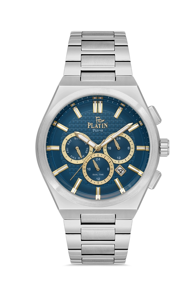 PLATİN PİERRE ERKEK KOL SAATİ
