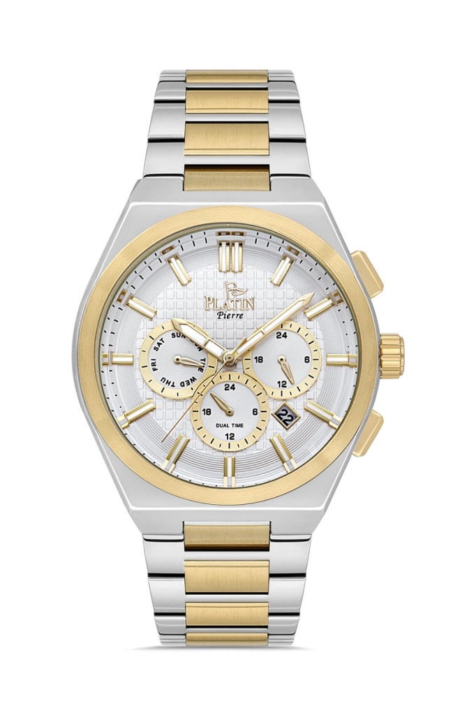 PLATİN PİERRE ERKEK KOL SAATİ