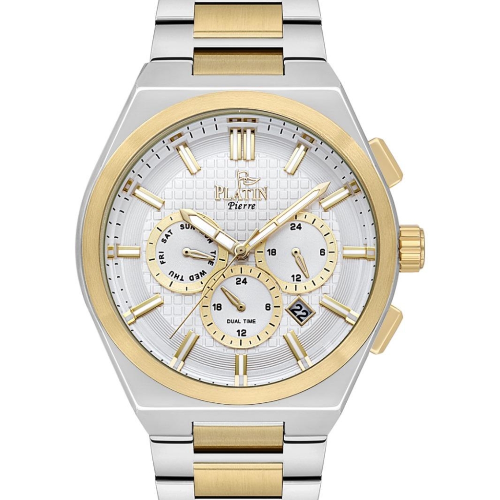 PLATİN PİERRE ERKEK KOL SAATİ