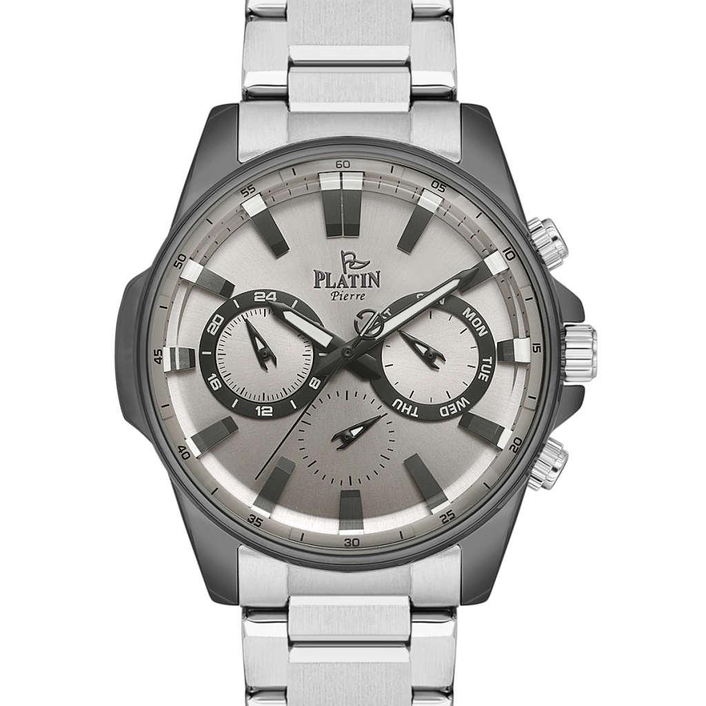 PLATİN PİERRE ERKEK KOL SAATİ