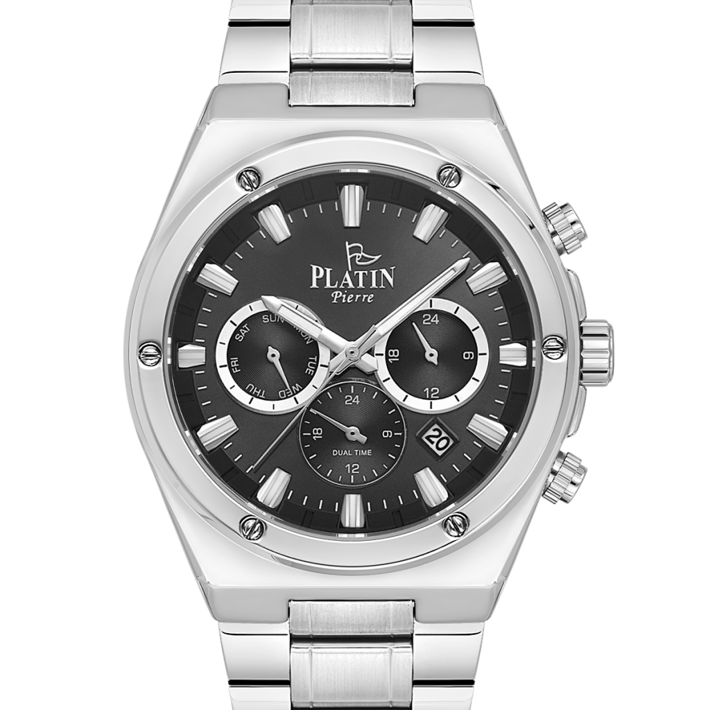 PLATİN PİERRE ERKEK KOL SAATİ