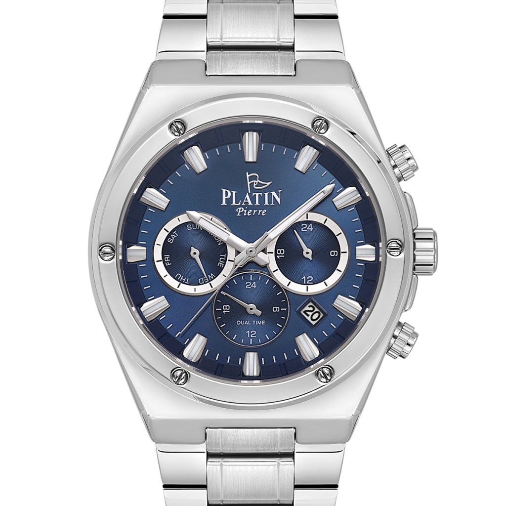 PLATİN PİERRE ERKEK KOL SAATİ