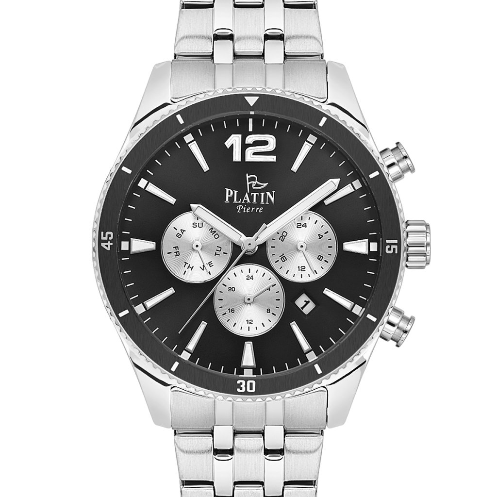 PLATİN PİERRE ERKEK KOL SAATİ