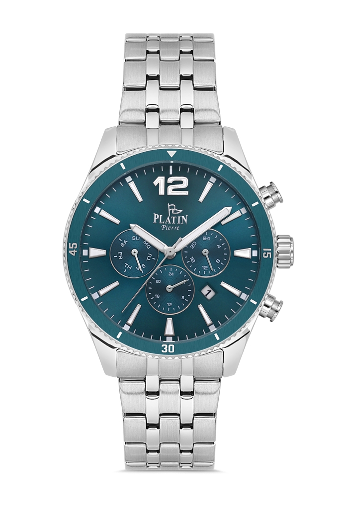 PLATİN PİERRE ERKEK KOL SAATİ
