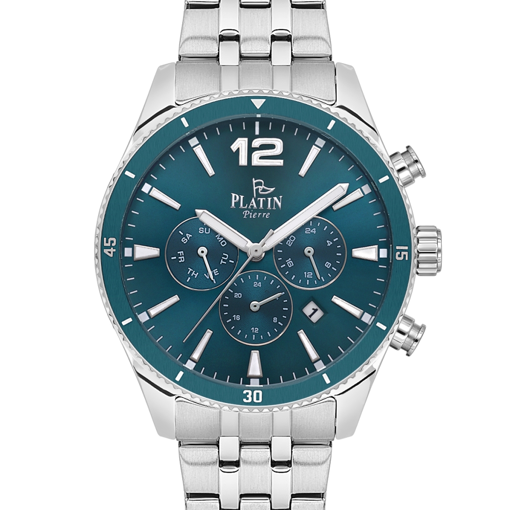 PLATİN PİERRE ERKEK KOL SAATİ