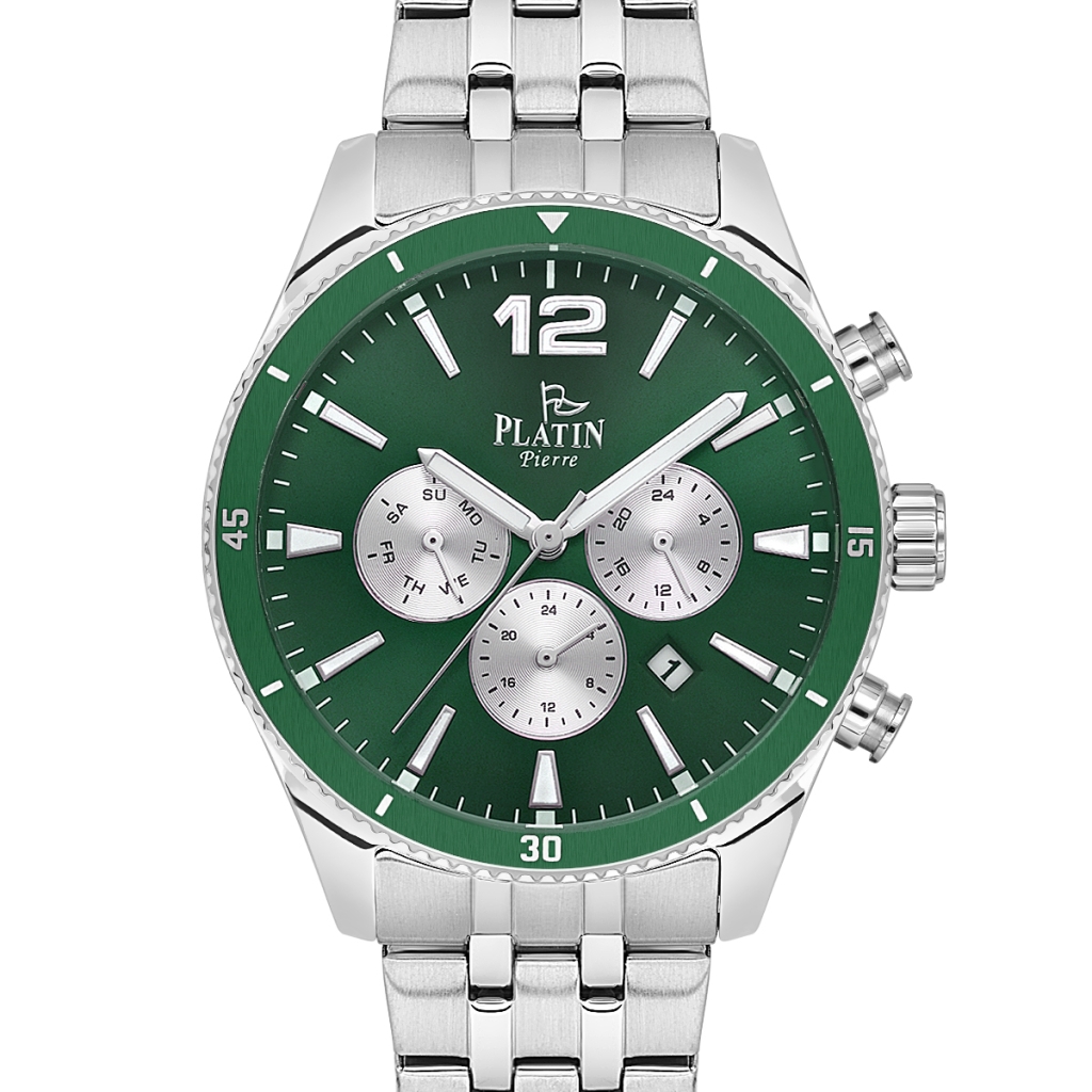 PLATİN PİERRE ERKEK KOL SAATİ