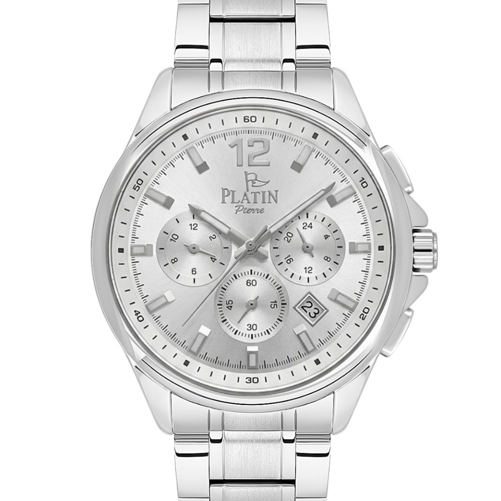 PLATİN PİERRE ERKEK KOL SAATİ