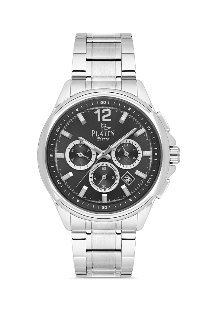PLATİN PİERRE ERKEK KOL SAATİ
