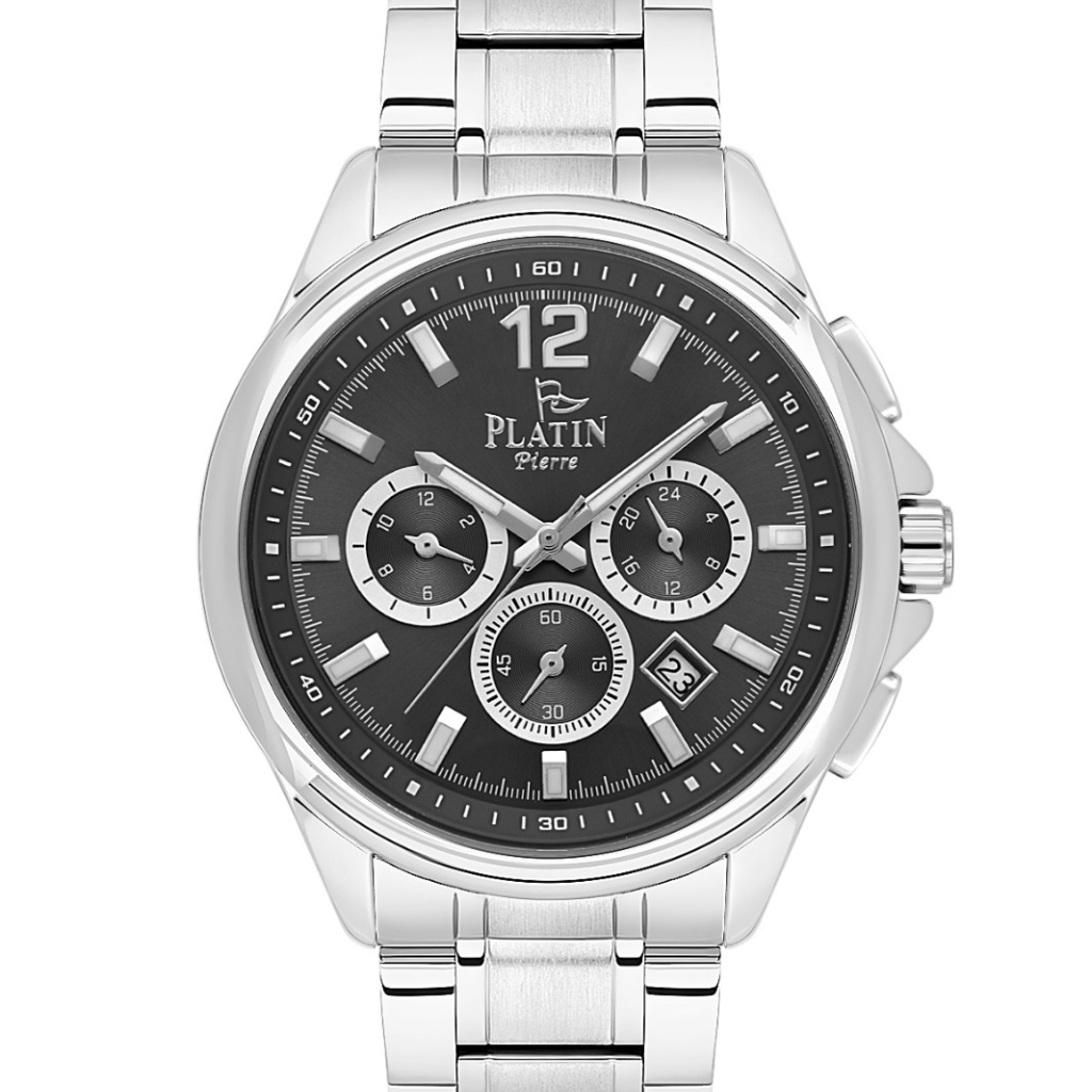 PLATİN PİERRE ERKEK KOL SAATİ