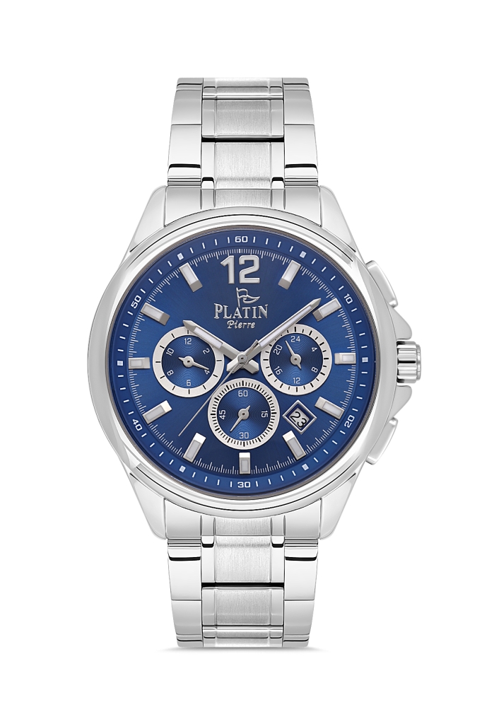 PLATİN PİERRE ERKEK KOL SAATİ