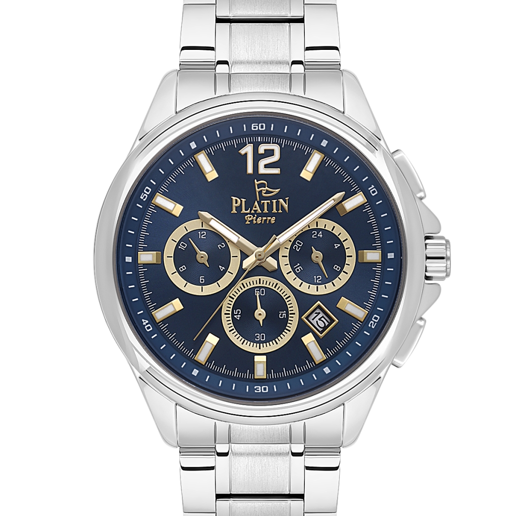 PLATİN PİERRE ERKEK KOL SAATİ