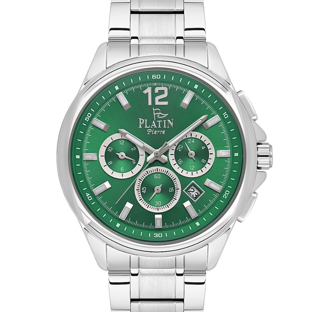PLATİN PİERRE ERKEK KOL SAATİ