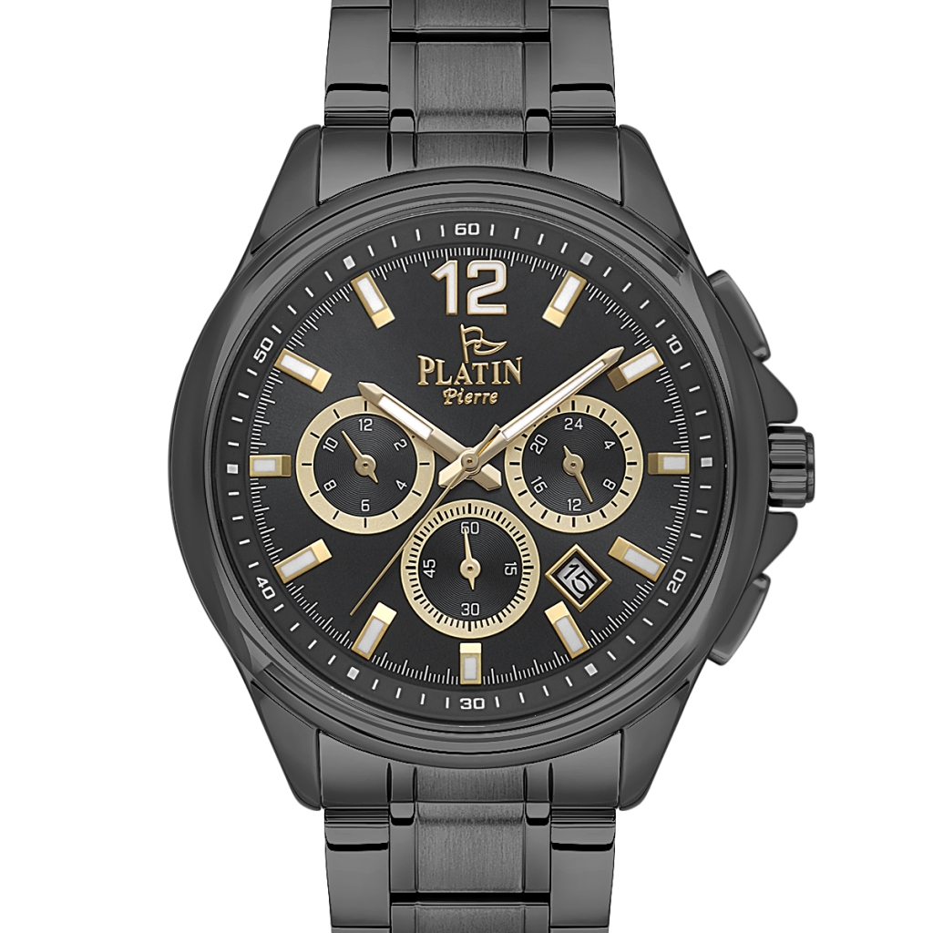 PLATİN PİERRE ERKEK KOL SAATİ