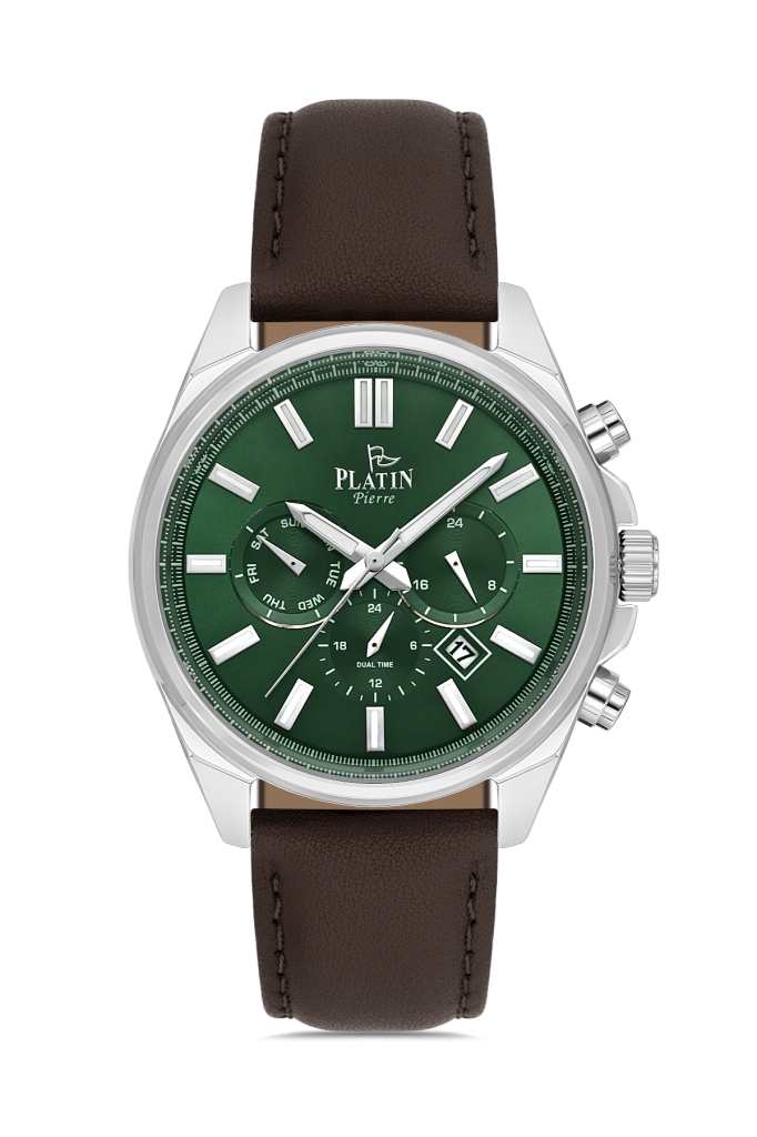 PLATİN PİERRE ERKEK KOL SAATİ