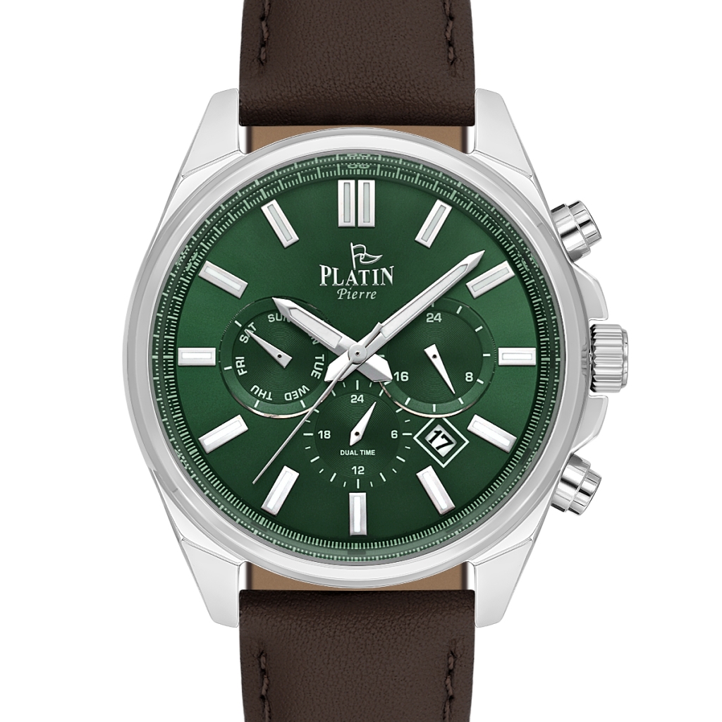 PLATİN PİERRE ERKEK KOL SAATİ