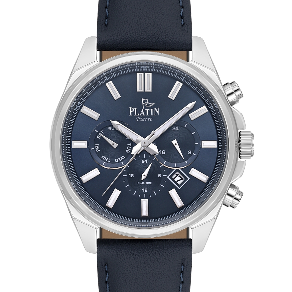 PLATİN PİERRE ERKEK KOL SAATİ