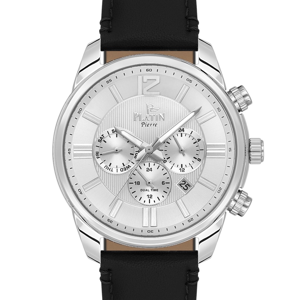 PLATİN PİERRE ERKEK KOL SAATİ