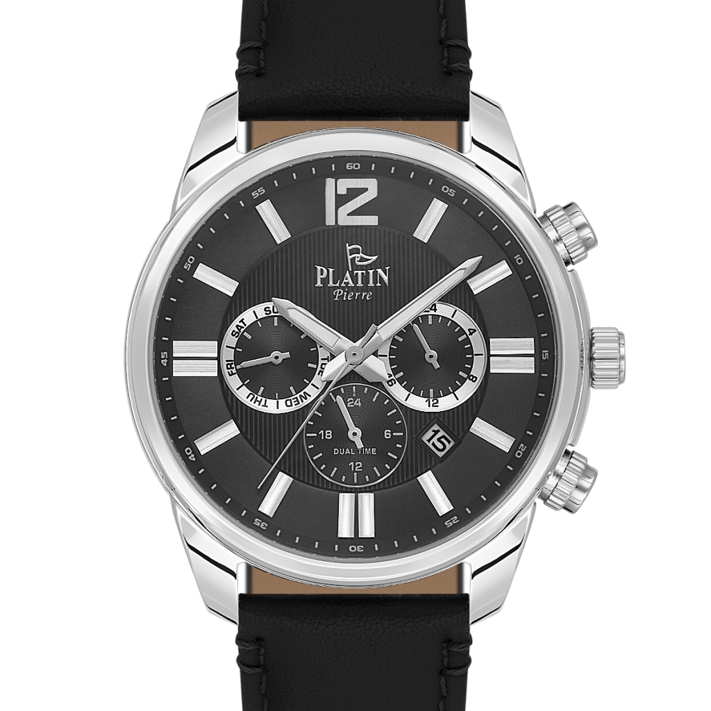 PLATİN PİERRE ERKEK KOL SAATİ