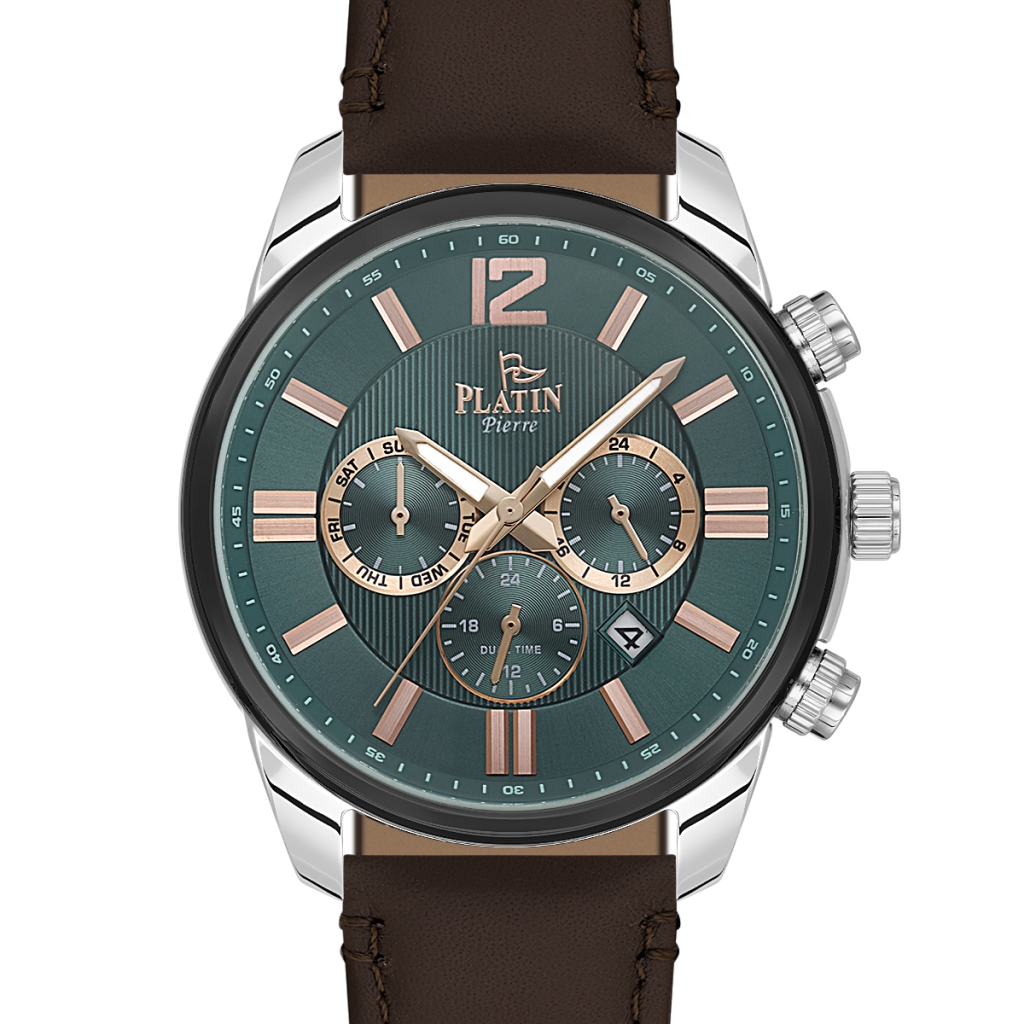 PLATİN PİERRE ERKEK KOL SAATİ