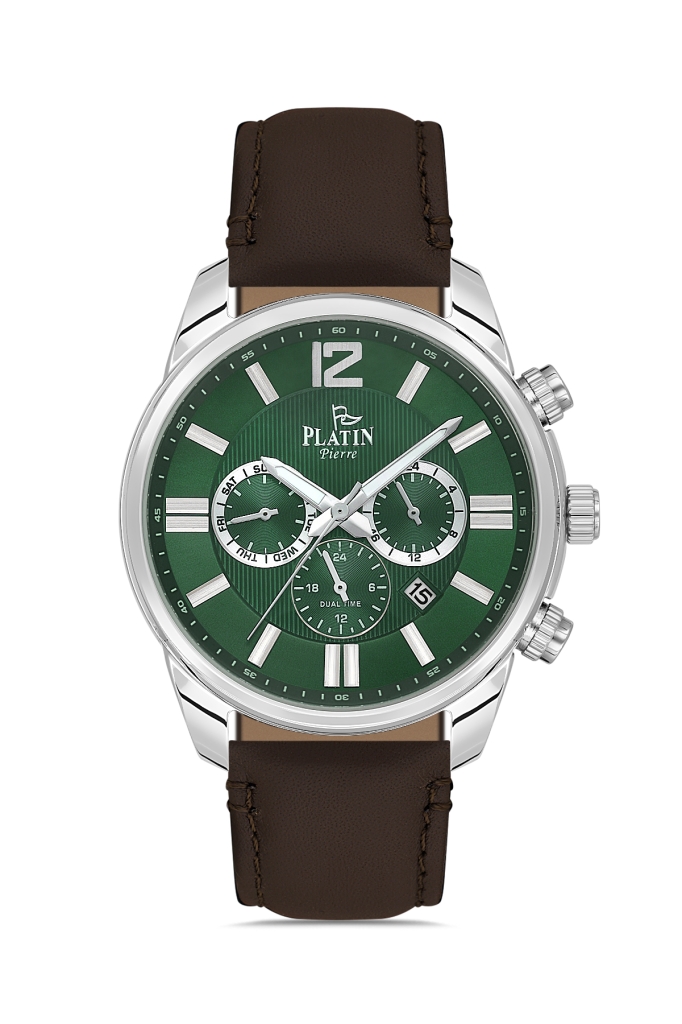 PLATİN PİERRE ERKEK KOL SAATİ