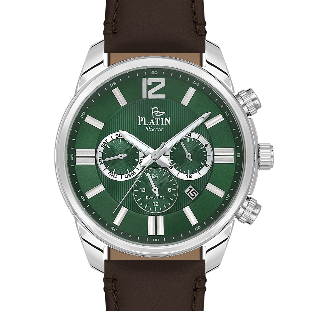PLATİN PİERRE ERKEK KOL SAATİ