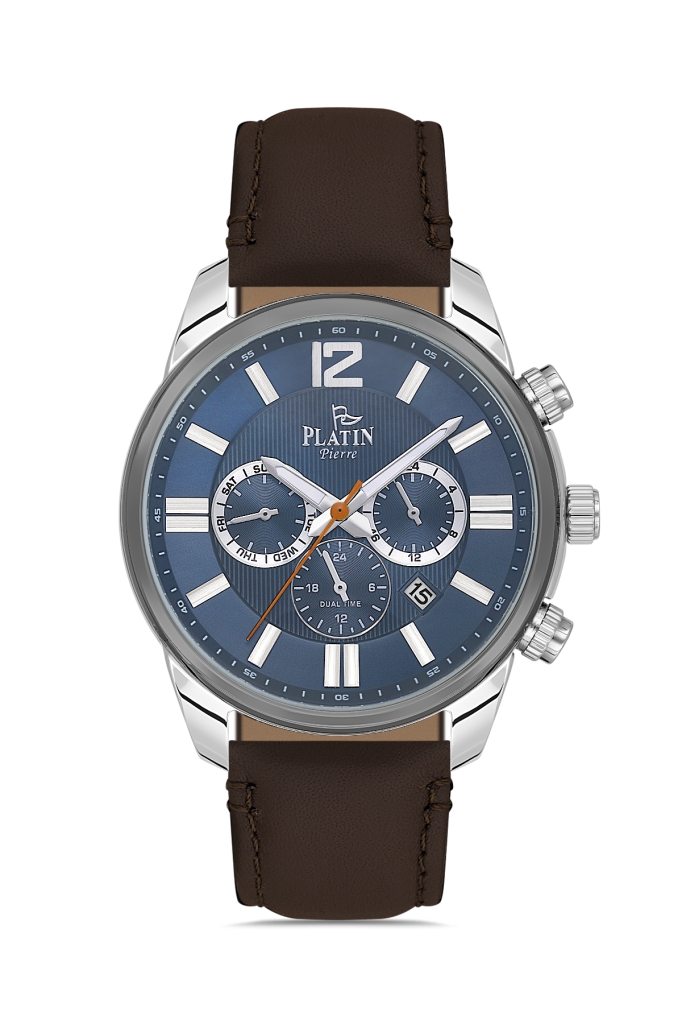 PLATİN PİERRE ERKEK KOL SAATİ