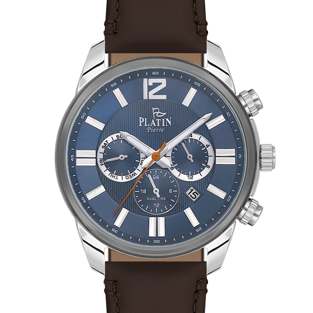 PLATİN PİERRE ERKEK KOL SAATİ
