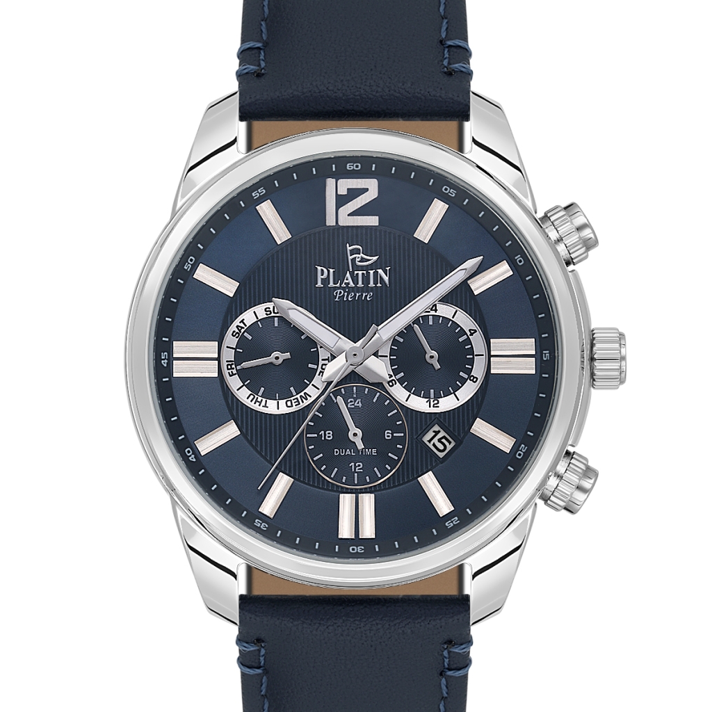 PLATİN PİERRE ERKEK KOL SAATİ
