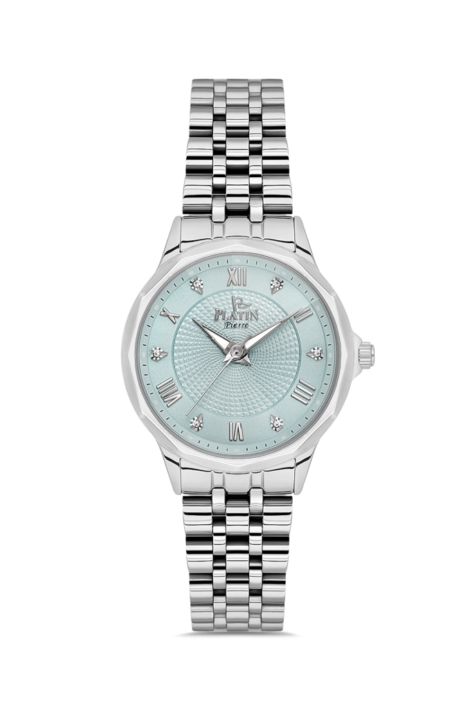 PLATİN PİERRE KADIN KOL SAATİ