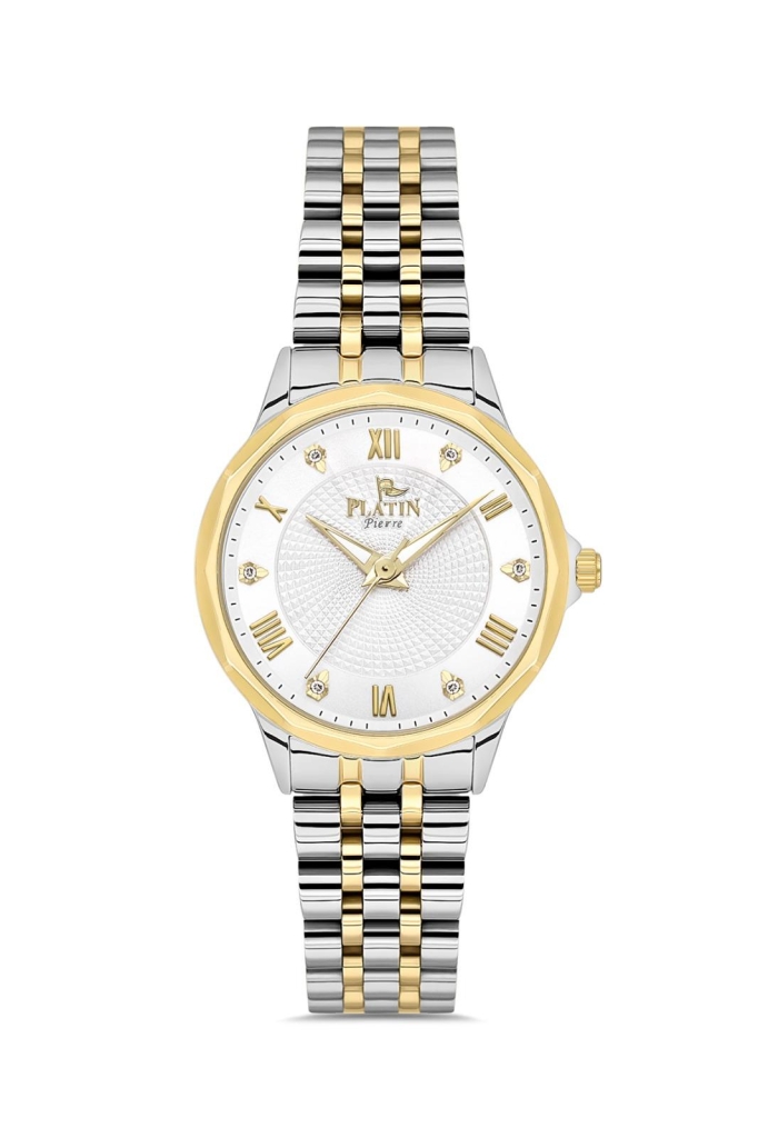 PLATİN PİERRE KADIN KOL SAATİ