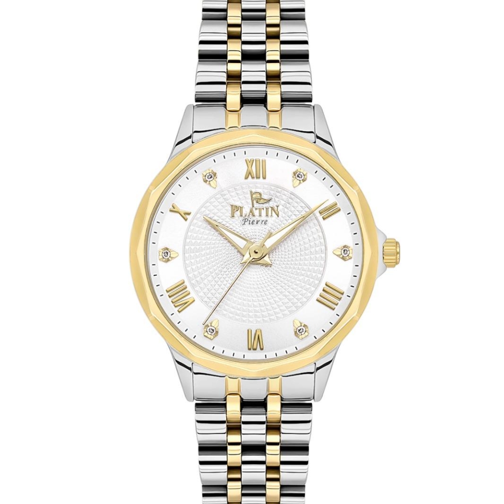 PLATİN PİERRE KADIN KOL SAATİ