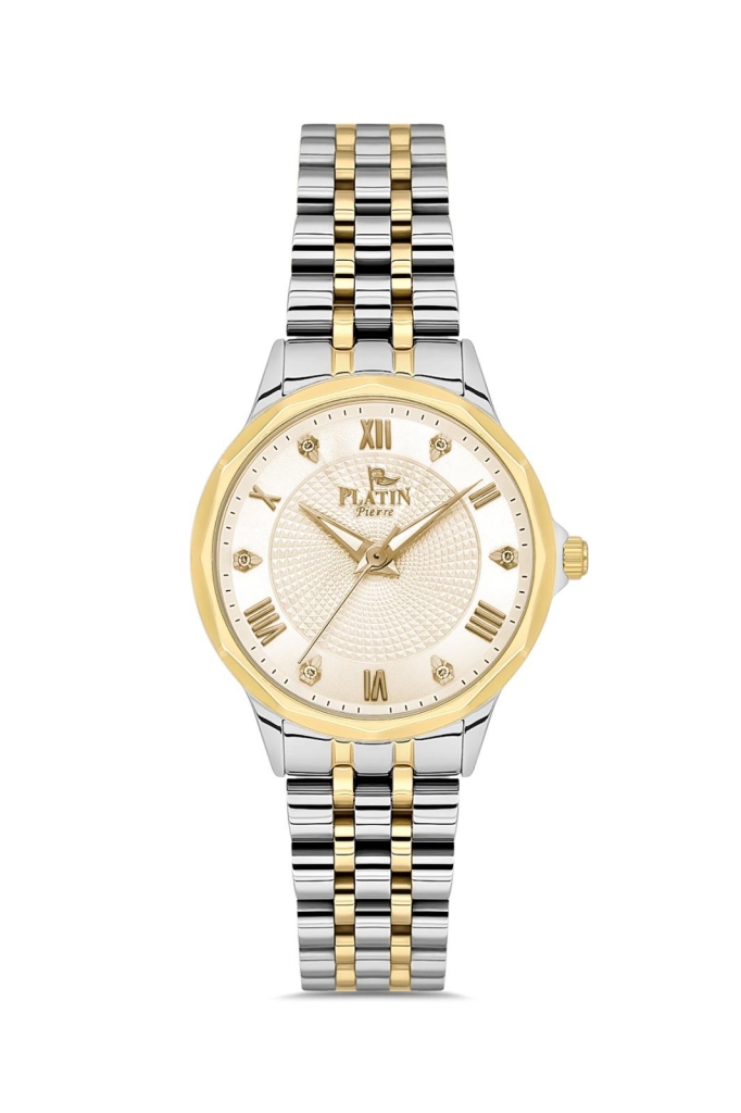 PLATİN PİERRE KADIN KOL SAATİ