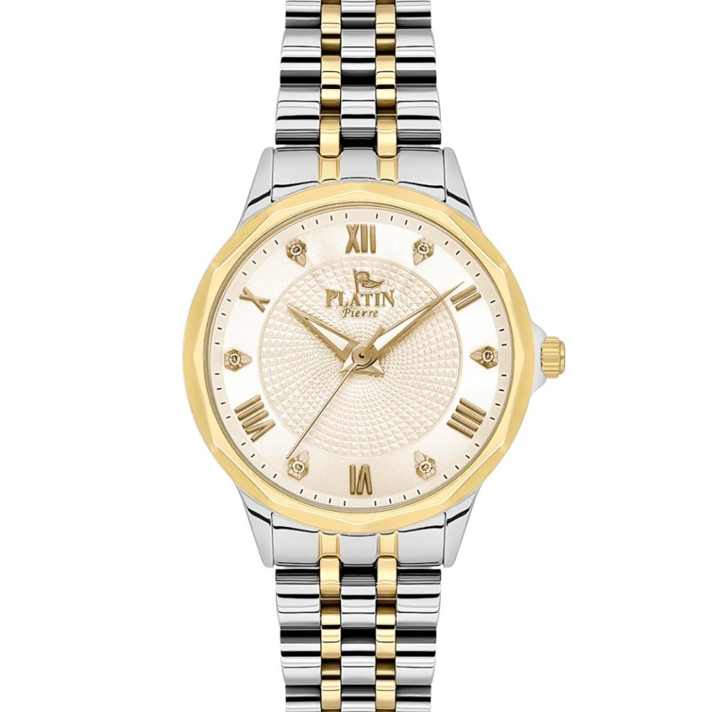PLATİN PİERRE KADIN KOL SAATİ
