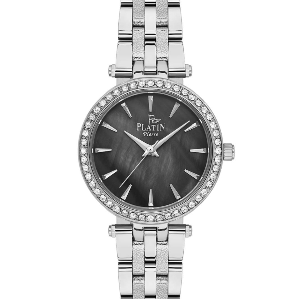 PLATİN PİERRE KADIN KOL SAATİ
