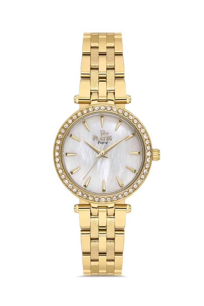 PLATİN PİERRE KADIN KOL SAATİ
