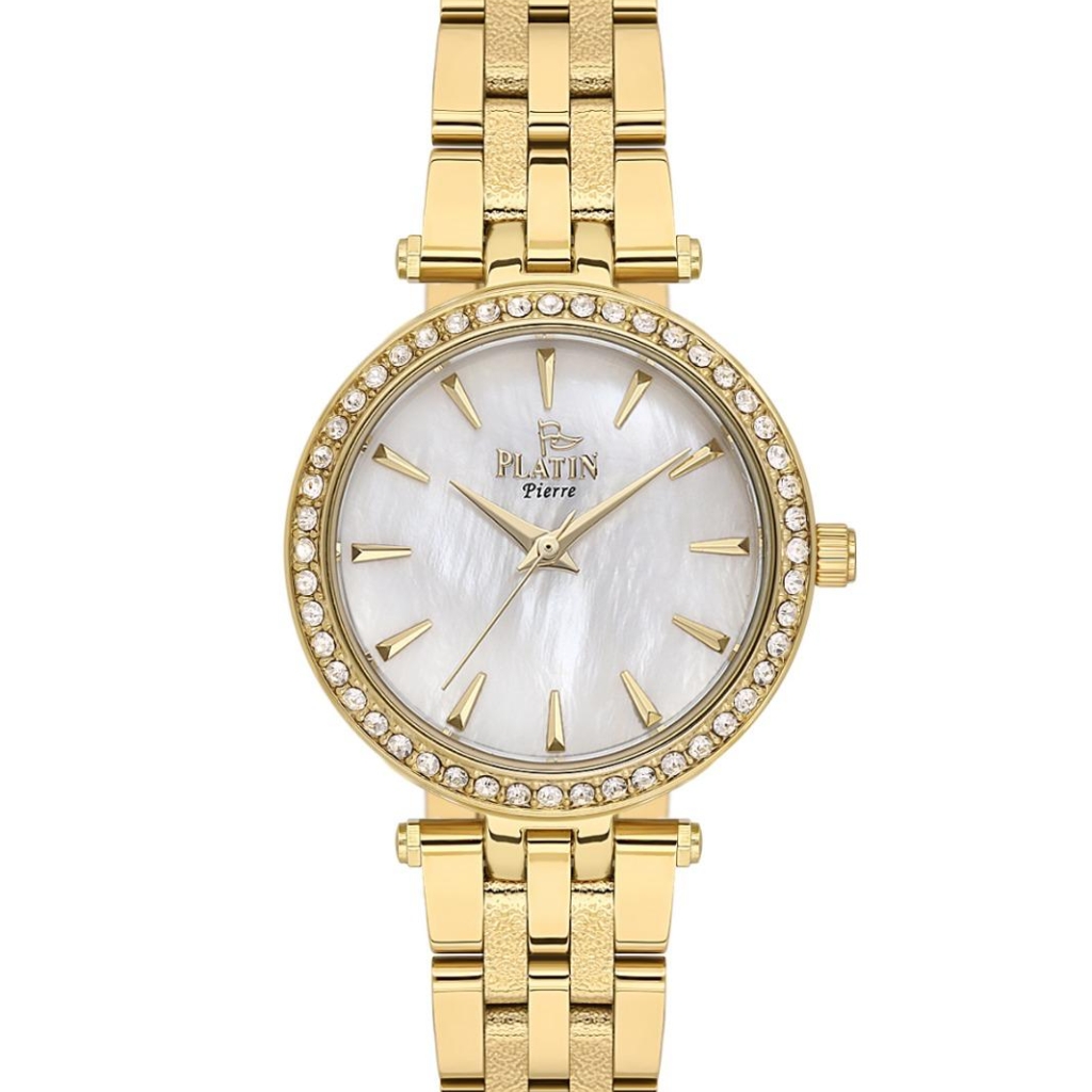 PLATİN PİERRE KADIN KOL SAATİ