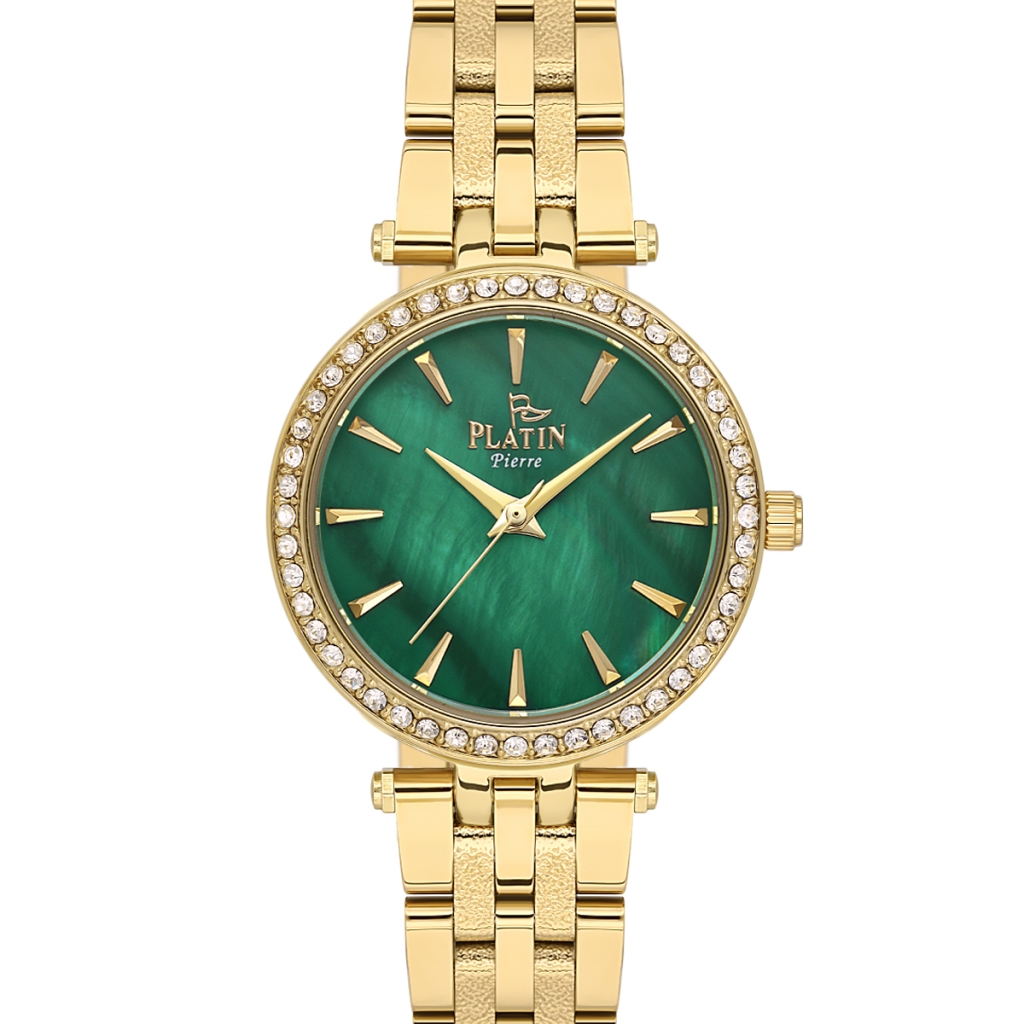 PLATİN PİERRE KADIN KOL SAATİ