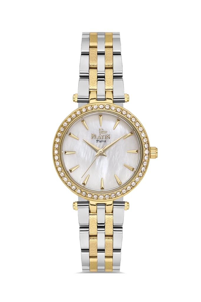 PLATİN PİERRE KADIN KOL SAATİ