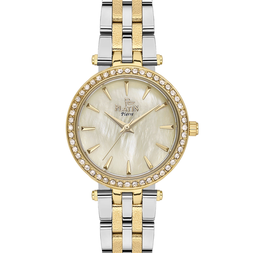PLATİN PİERRE KADIN KOL SAATİ