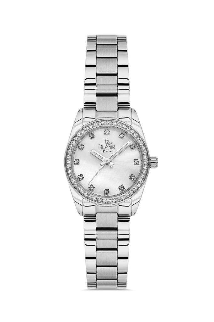 PLATİN PİERRE KADIN KOL SAATİ