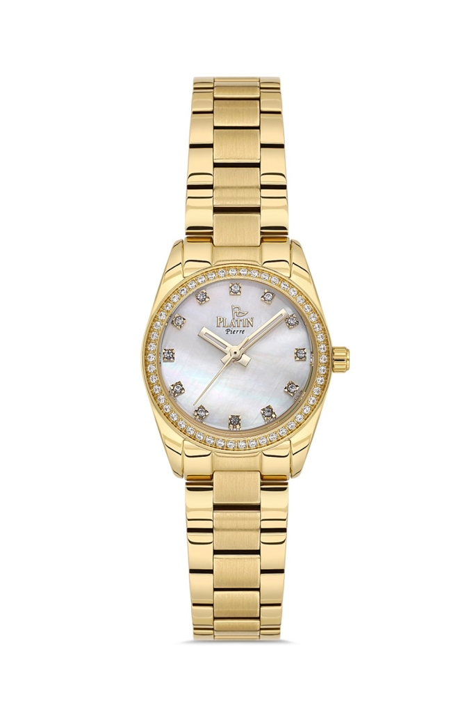 PLATİN PİERRE KADIN KOL SAATİ