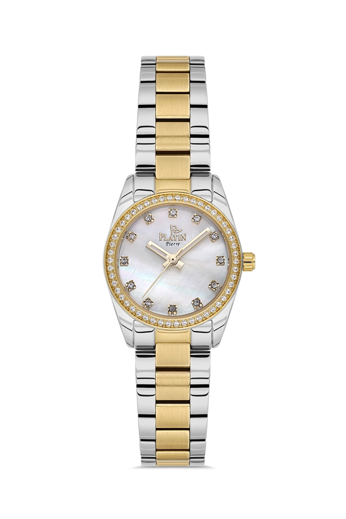 PLATİN PİERRE KADIN KOL SAATİ