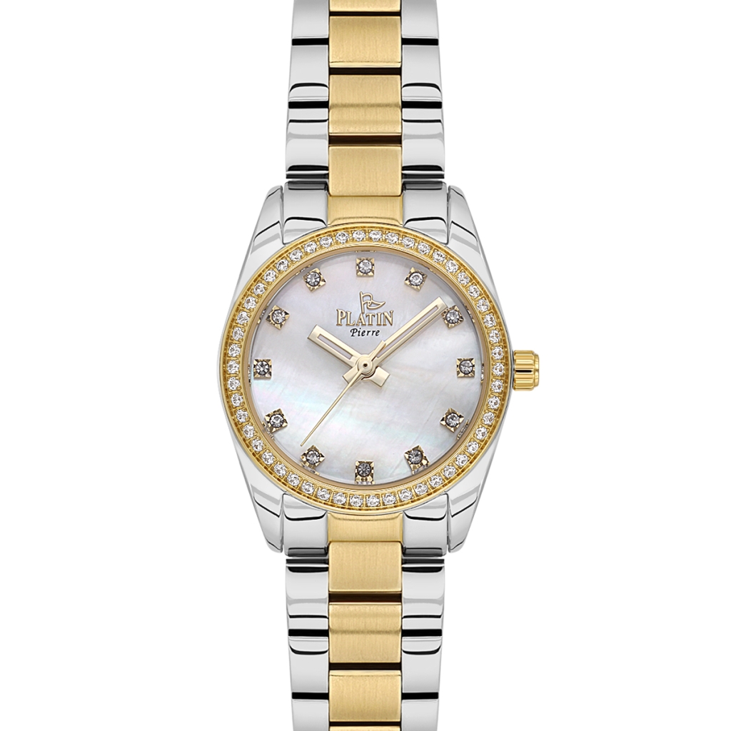PLATİN PİERRE KADIN KOL SAATİ
