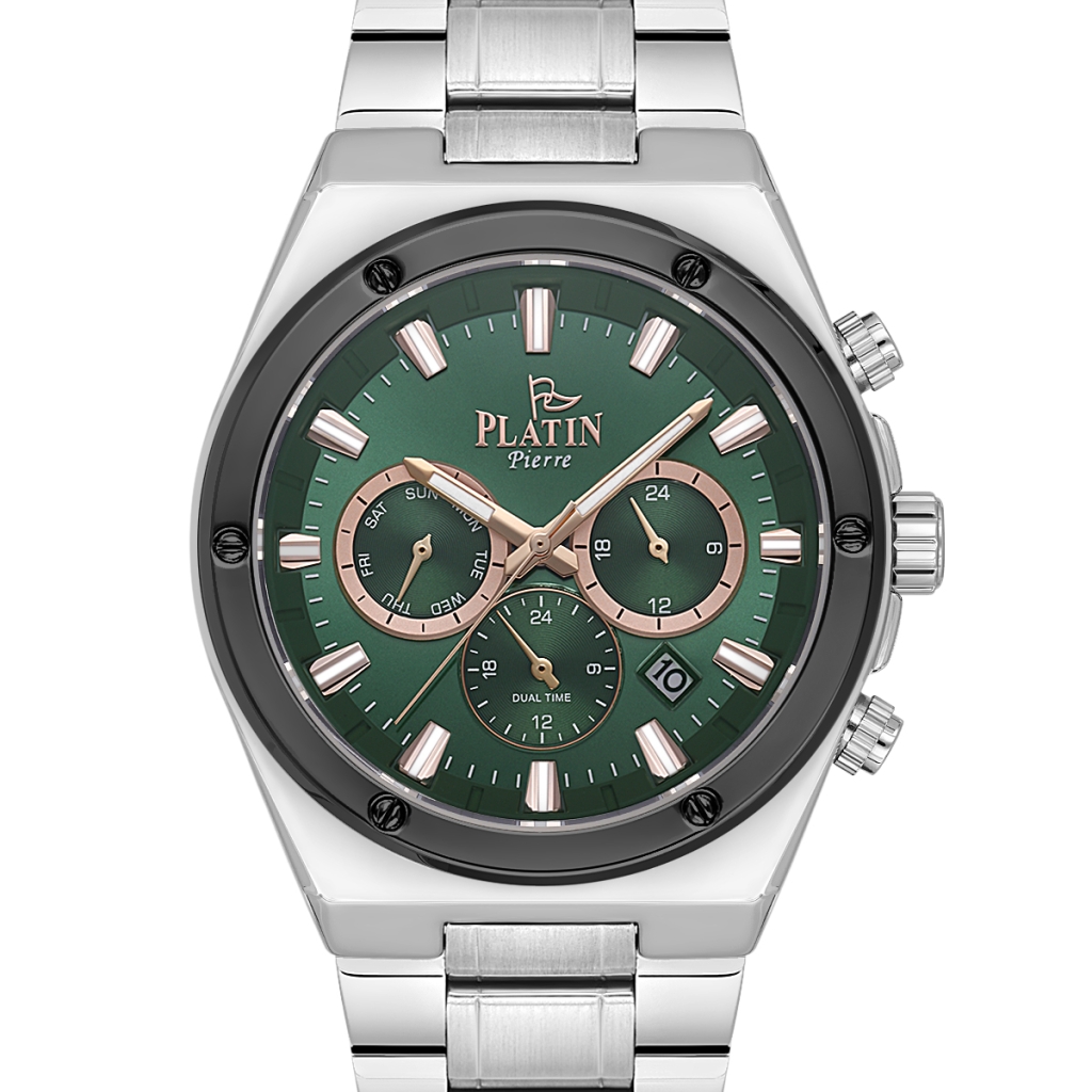 PLATİN PİERRE ERKEK KOL SAATİ